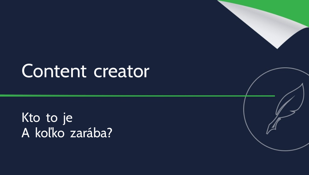 Content creator – kto to je a koľko zarába?