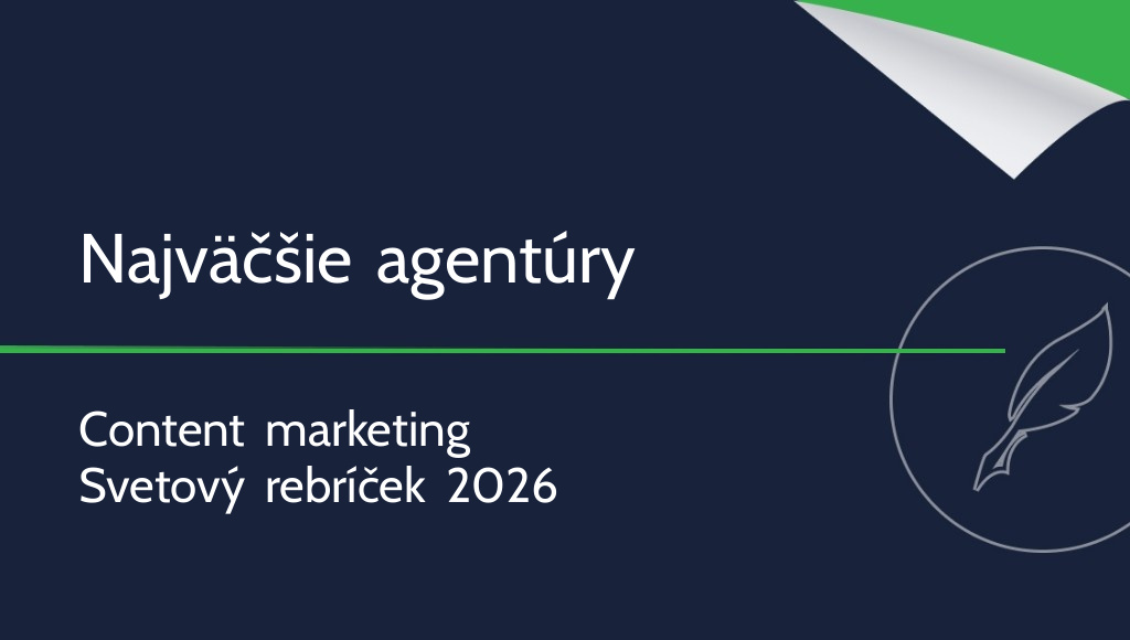 Zoznam najväčších content marketingových agentúr na svete [2026]